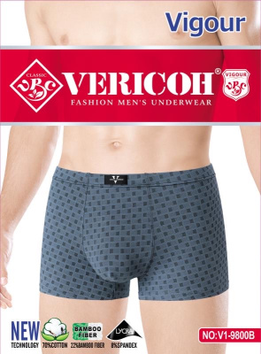 картинка Боксери чоловічі Vericoh LYCRA (V1-9800B) от магазина VINSTORE