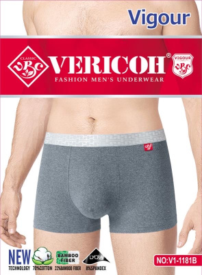 картинка Боксери чоловічі Vericoh МЕЛАНЖ (V1-1181B) от магазина VINSTORE